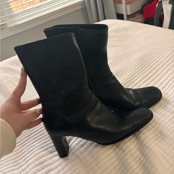 Coach Calf High Boots - Picture 3 of 8